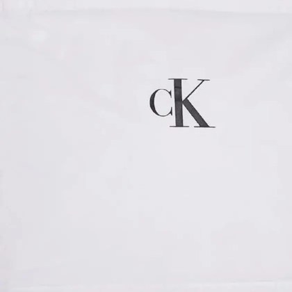 Calvin Klein - White Quilted Padded Jacket - Größe L - weiß – Bild 2