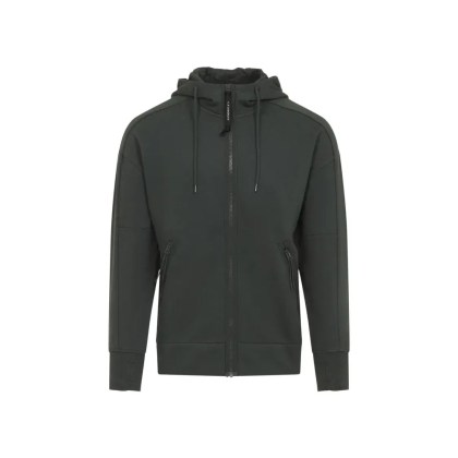 CP Company - Goggle Hooded Sweatshirt With Zippered Pockets - Größe L - grau CP Company - Goggle Hooded Sweatshirt With Zippered Pockets - Größe L - grau