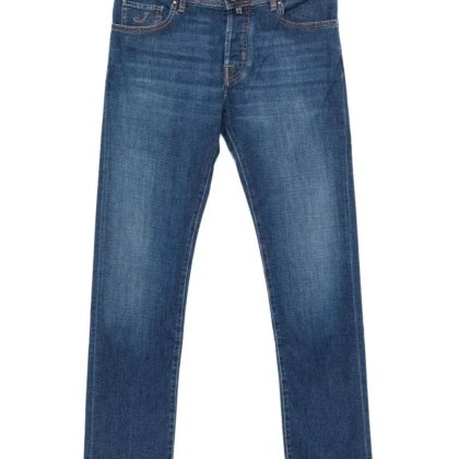 Jacob Cohen - Straight-Leg Denim Jeans - Größe 34 - blau Jacob Cohen - Straight-Leg Denim Jeans - Größe 34 - blau