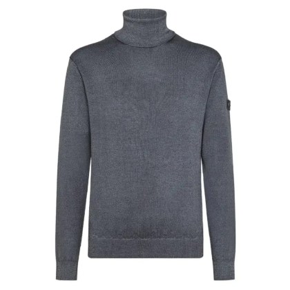 Peuterey - Turtleneck Sweater - Größe L - grau Peuterey - Turtleneck Sweater - Größe L - grau