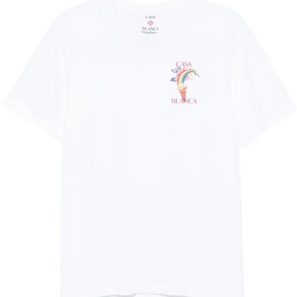 Casablanca - Casablanca T-shirt E Polo Bianco - Größe S - weiß Casablanca - Casablanca T-shirt E Polo Bianco - Größe S - weiß