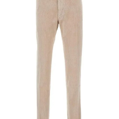 Incotex - Tailored Fit Corduroy Trousers With Zip - Größe 38 - beige Incotex - Tailored Fit Corduroy Trousers With Zip - Größe 38 - beige