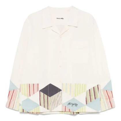 STORY MFG. - Greetings Shirt Ls - Größe L - weiß STORY MFG. - Greetings Shirt Ls - Größe L - weiß