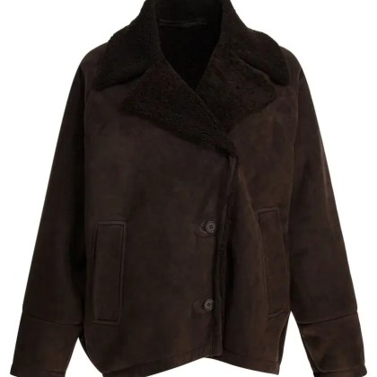 Salvatore Santoro - Balzer Shearling Suede Leather - Größe 40 - braun Salvatore Santoro - Balzer Shearling Suede Leather - Größe 40 - braun