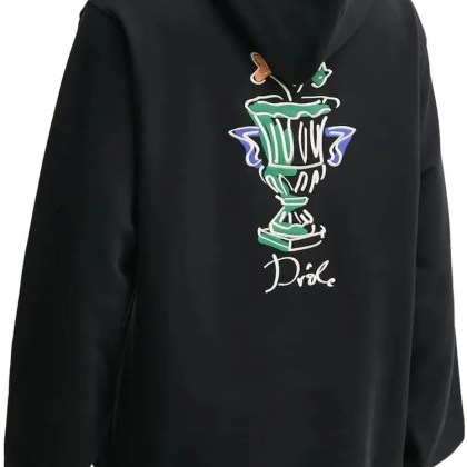 Drôle De Monsieur - Le Hoodie Vase - Größe L - schwarz – Bild 3