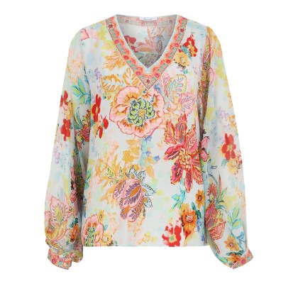 Princess goes Hollywood - Bluse mit Schmucksteinen - Größe 34 DAMEN - rot Princess goes Hollywood - Bluse mit Schmucksteinen - Größe 34 DAMEN - rot