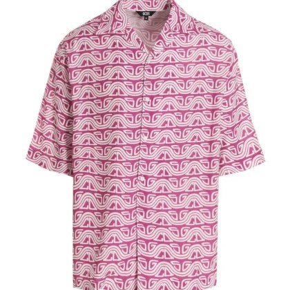 Gcds - %27Waved Logo%27 Shirt - Größe XS - pink Gcds - %27Waved Logo%27 Shirt - Größe XS - pink