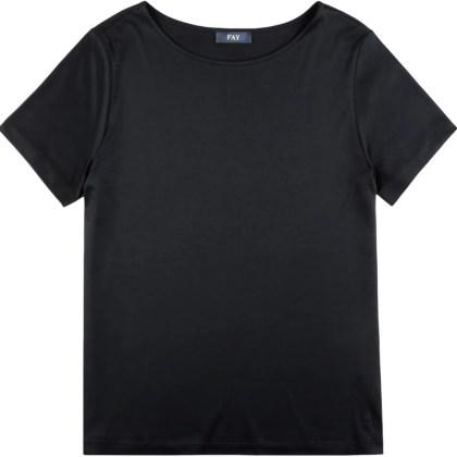 Fay - T-Shirts And Polos Black - Größe S - schwarz Fay - T-Shirts And Polos Black - Größe S - schwarz