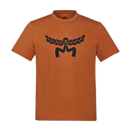 MCM - T-Shirt mit Laurel-Logo aus Bio-Baumwolle - Größe XL - braun MCM - T-Shirt mit Laurel-Logo aus Bio-Baumwolle - Größe XL - braun