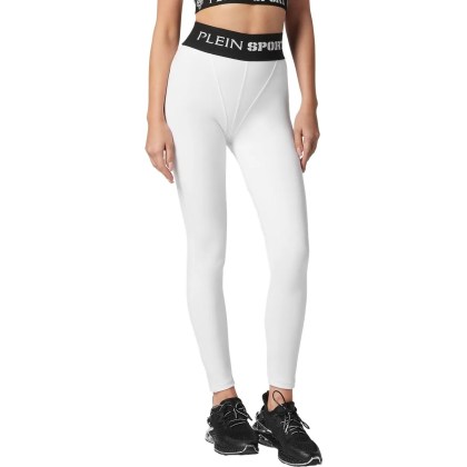 Plein Sport - Leggings - Größe L - weiß – Bild 4