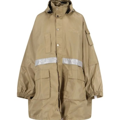 Rokh - Logo Hooded Parka - Größe 36 - braun Rokh - Logo Hooded Parka - Größe 36 - braun