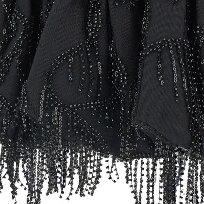 Rotate - 'Sequins Bubble' Top - Größe 36 - schwarz – Bild 2