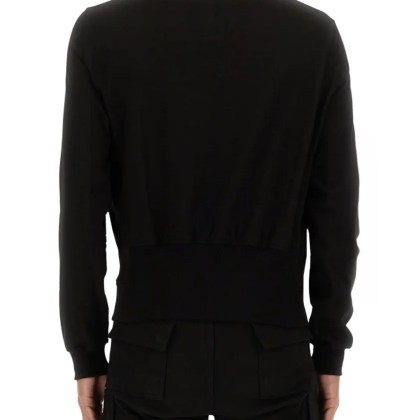 Rick Owens - Asymmetrical Zipper Sweatshirt - Größe XL - schwarz – Bild 3