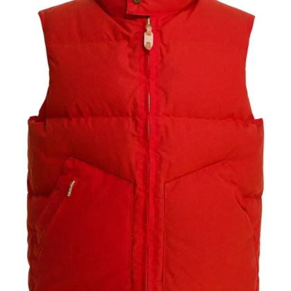 Manifattura Ceccarelli - "Goose Down Vest" Vest - Größe 42 - rot Manifattura Ceccarelli - "Goose Down Vest" Vest - Größe 42 - rot