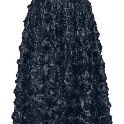 Rotate - Layered Floral Appliqué Skirt With Lustrous Finis - Größe 36 - blau Rotate - Layered Floral Appliqué Skirt With Lustrous Finis - Größe 36 - blau