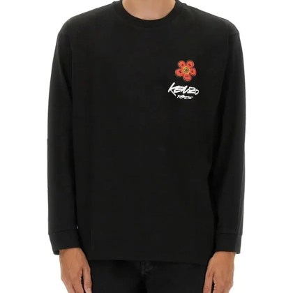 Kenzo - Long-Sleeve T-Shirt - Größe XXL - schwarz Kenzo - Long-Sleeve T-Shirt - Größe XXL - schwarz