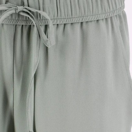 Le Tricot Perugia - Loose-Fit Drawstring Trousers With Elastic Waistba - Größe S - grün – Bild 2