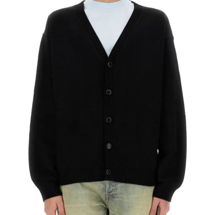 Kenzo - Cardigan With Embroidered Tiger Academy - Größe XL - schwarz Kenzo - Cardigan With Embroidered Tiger Academy - Größe XL - schwarz