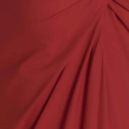 Atlein - Long Stretch Jersey Skirt - Größe 38 - rot – Bild 2