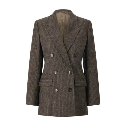 Isabel Marant - Doppelreihiger Blazer Jevima - Größe 32 - braun Isabel Marant - Doppelreihiger Blazer Jevima - Größe 32 - braun