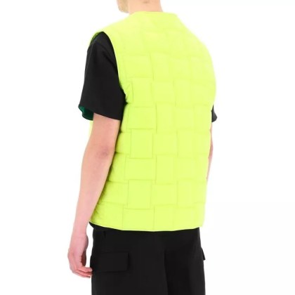 Bottega Veneta - Padded Vest Jacket - Größe S - grün