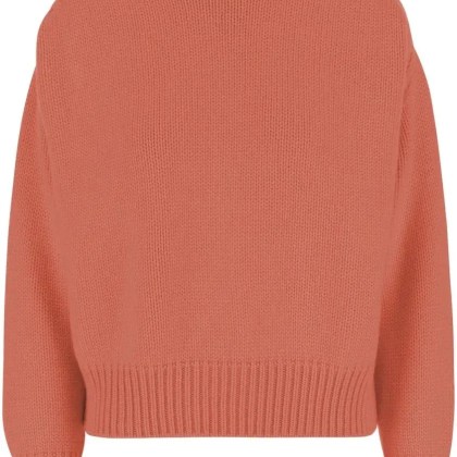 Sa Su Phi - Cashmere Sweater With Crew Neck - Größe 38 - orange Sa Su Phi - Cashmere Sweater With Crew Neck - Größe 38 - orange