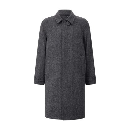 Vince - Mantel aus Wollmix - Größe L - schwarz Vince - Mantel aus Wollmix - Größe L - schwarz