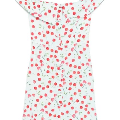 Mar De Margaritas - Off-Shoulder Mini Dress With Ruffled Neckline - Größe M - weiß Mar De Margaritas - Off-Shoulder Mini Dress With Ruffled Neckline - Größe M - weiß