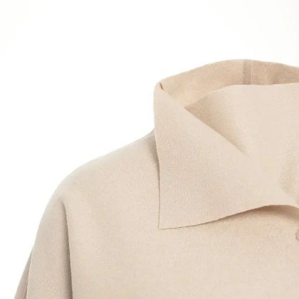 Harris Wharf - Virgin wool coat AE1510MLK 52 - Größe 46 - beige – Bild 3