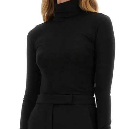 THE GARMENT - "Bree Long" Jersey - Größe 12 - schwarz – Bild 2