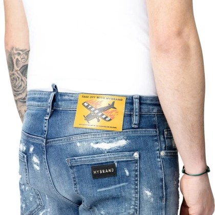 My Brand - MB SKY SHORT JEANS DENIM - Größe 32 - blue – Bild 3