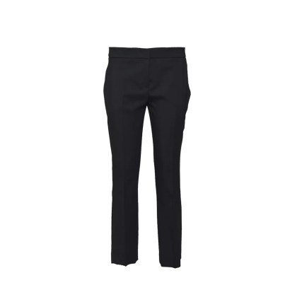Blumarine - Cropped Trousers In Black Virgin Wool - Größe 42 - schwarz Blumarine - Cropped Trousers In Black Virgin Wool - Größe 42 - schwarz