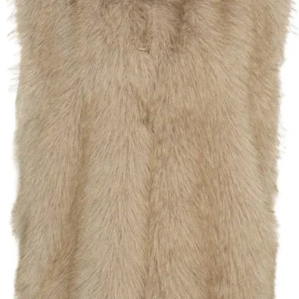 LIU JO - Faux fur vest - Größe 42 - beige LIU JO - Faux fur vest - Größe 42 - beige