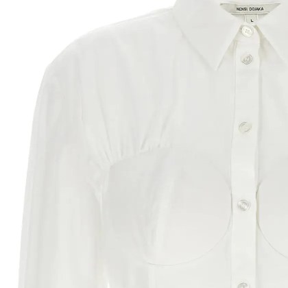 Nensi Dojaka - Hybrid' Shirt - Größe L - weiß – Bild 3