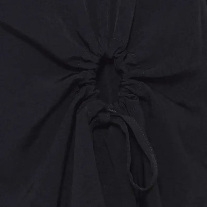 Y-3 - Shirt With Cut Out Details - Größe XS - schwarz – Bild 3