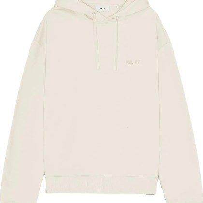 NN. 07 - David Brushed Hoodie - Größe L - weiß NN. 07 - David Brushed Hoodie - Größe L - weiß