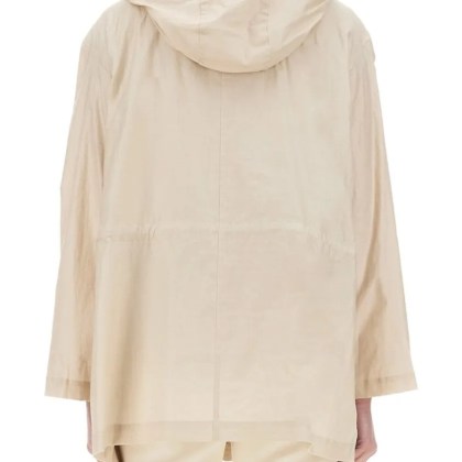 Fay - Linen And Cotton Canvas Parka - Größe M - – Bild 3