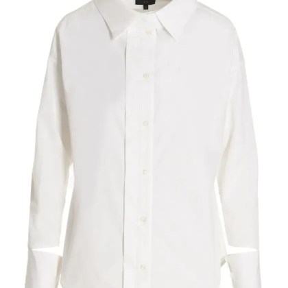 JEJIA - %27Asymmetric%27%27 Shirt - Größe 40 - weiß JEJIA - %27Asymmetric%27%27 Shirt - Größe 40 - weiß