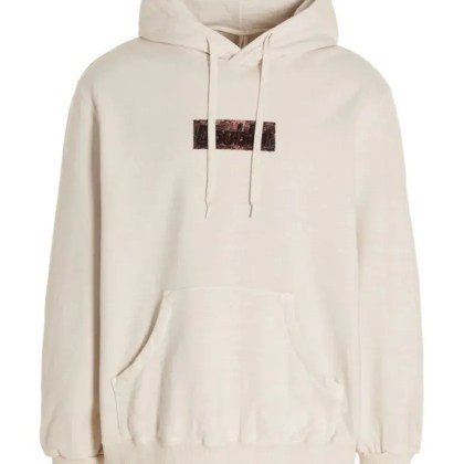 Doublet - %27Polyurethane Embroidery%27 Hoodie - Größe S - beige Doublet - %27Polyurethane Embroidery%27 Hoodie - Größe S - beige