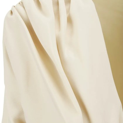 Az Factory - Beige Midi Dress With Deep V -Neck - Größe 38 - beige – Bild 2