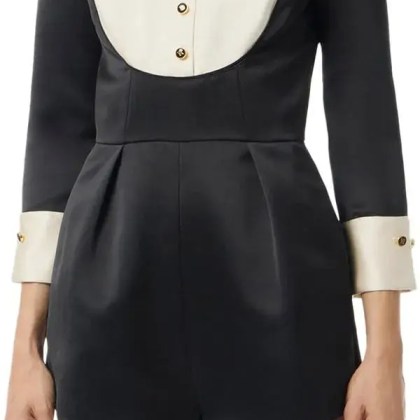 Elisabetta Franchi - Elisabetta Franchi Pantaloni Nero E Bianco - Größe 44 - weiß Elisabetta Franchi - Elisabetta Franchi Pantaloni Nero E Bianco - Größe 44 - weiß
