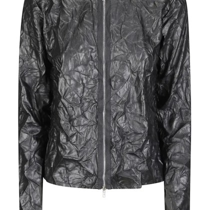 Maria Calderara - Wrinkled Jacket - Größe 2 - schwarz Maria Calderara - Wrinkled Jacket - Größe 2 - schwarz
