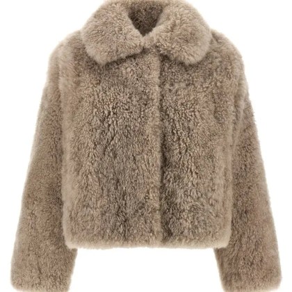 Yves Salomon - Long-Haired Fur - Größe 40 - braun Yves Salomon - Long-Haired Fur - Größe 40 - braun