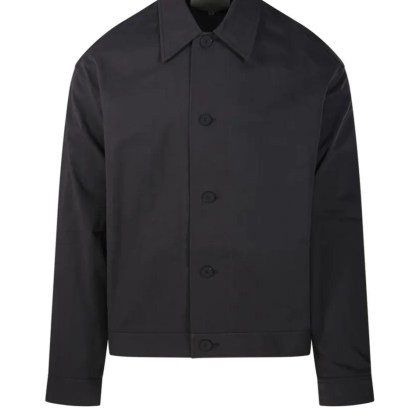 Studio Nicholson - Button Up Overshirt Jacket - Größe XL - schwarz Studio Nicholson - Button Up Overshirt Jacket - Größe XL - schwarz