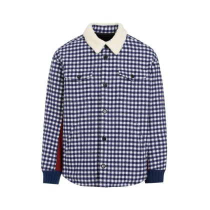 Undercover - Navy Wool-Blend Bomber Jacket - Größe 5 - blau Undercover - Navy Wool-Blend Bomber Jacket - Größe 5 - blau