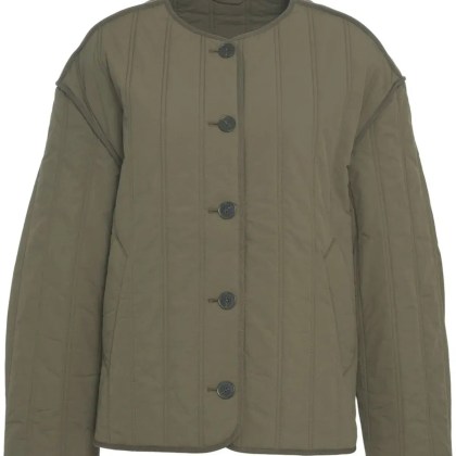 Closed - Quilted jacket - Größe M - grün Closed - Quilted jacket - Größe M - grün