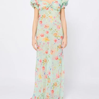 Mar De Margaritas - Sea Of Daisies Green Dress - Größe L - grün – Bild 3