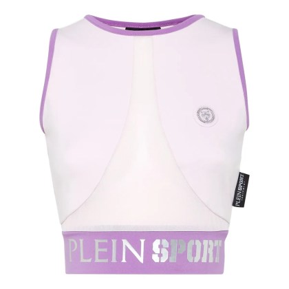 Plein Sport - Sport Top - Größe XL - violett Plein Sport - Sport Top - Größe XL - violett