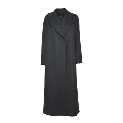 Max Mara - Poldo Long Coat - Größe 42 - grau – Bild 3
