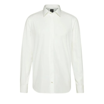 VAN LAACK - Hemd Tailor Fit Uni - Größe 43 - beige VAN LAACK - Hemd Tailor Fit Uni - Größe 43 - beige